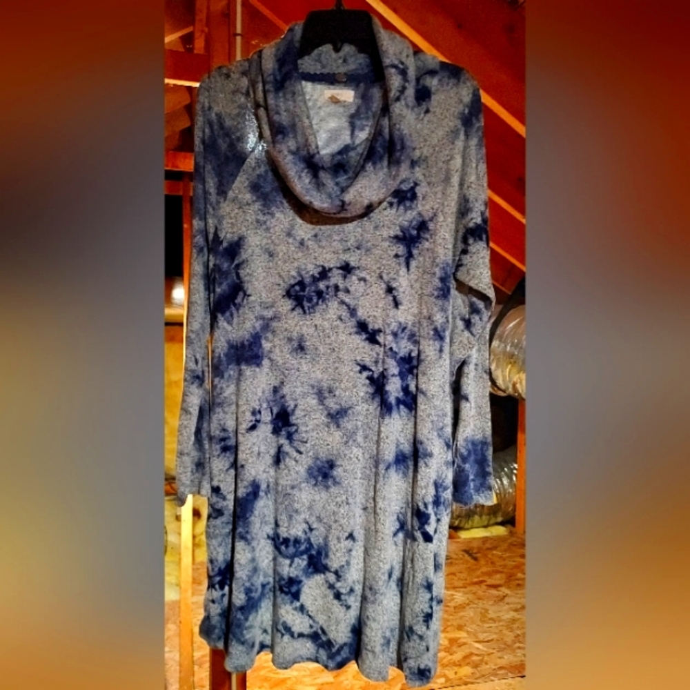 Cupio cowl neck dress